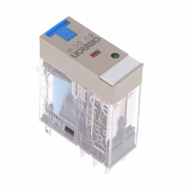 G2R-2-SNDI DC6(S) Omron Automation and Safety  Power Relays Over 2 Amps